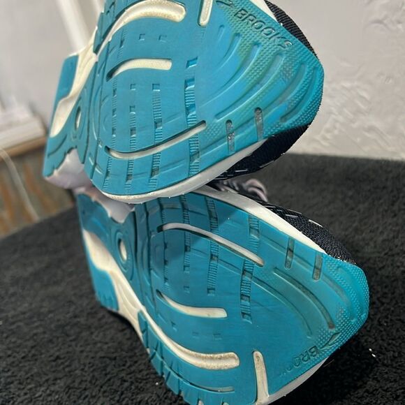 🔥🔥 BROOKS Glycerin GTS 20 Running Shoes Women Size 9 - Peacoat / Ocean - GUC - Picture 11 of 14